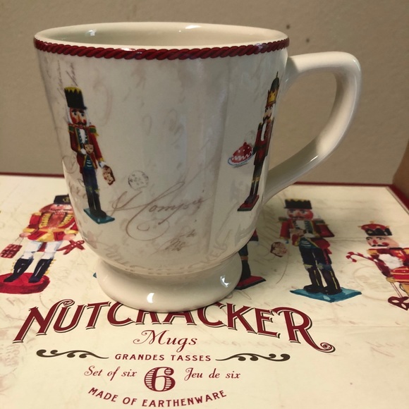 Williams Sonoma Nutcracker Mugs set of 6 - 2 of 3 - Picture 2 of 5